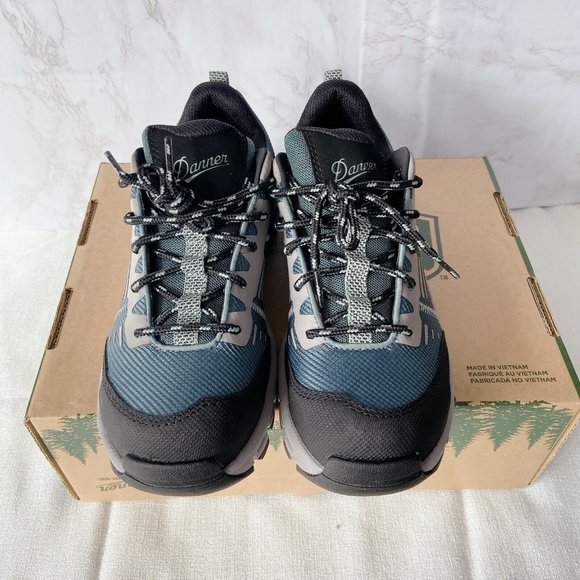 Danner Run Time 3” EH NMT Non- Metallic Toe Womens US 7.5 Teal Black Work Shoe - Picture 3 of 9